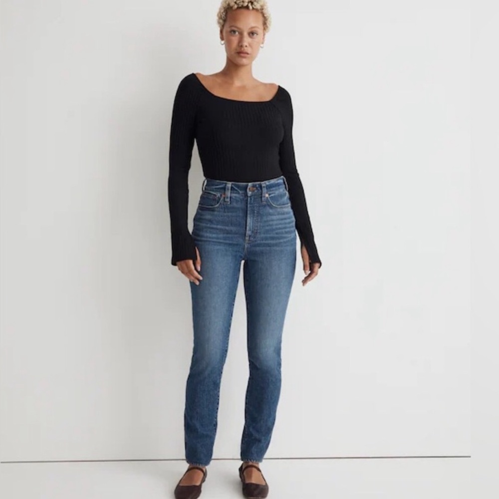 Madewell 11” High Rise Skinny Blue Jeans Size 32